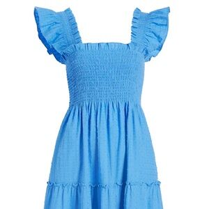 Hill House Elizabeth Nap Dress Blue Hydrangea